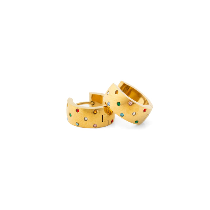 Confetti Bold Hoop