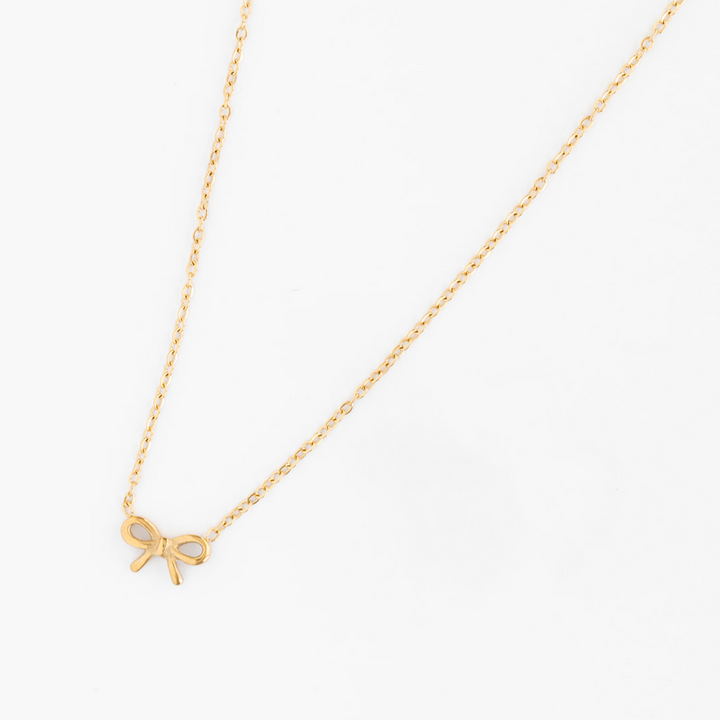 Bow Pendant Necklace