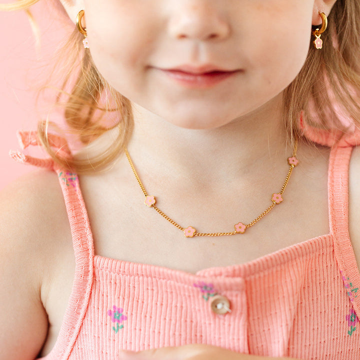 Petite Flower Necklace