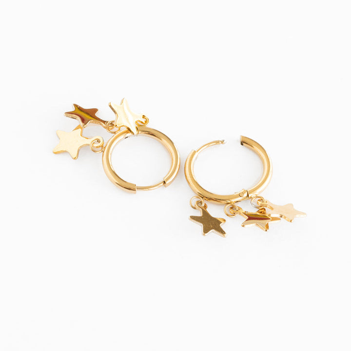 Triple Star Hoop