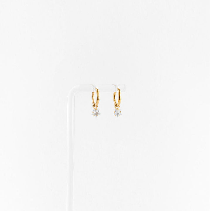 Star Diamond Hoop