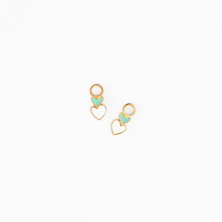 Heart Stack Charm